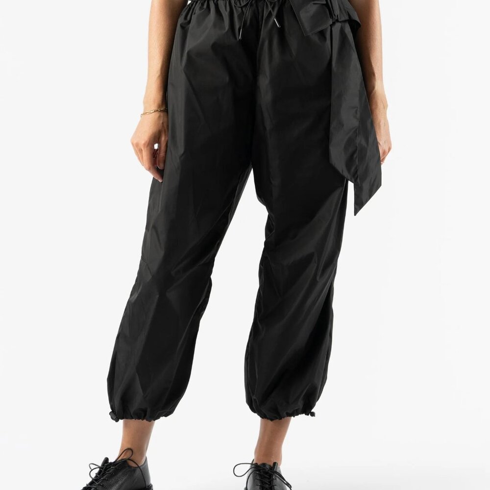Simone Rocha Dark Charcoal Cargo Pants